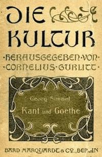 Kant und Goethe - Simmel, Georg - kostenlos E-Book