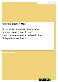 Strategieverständnis, Strategisches Management, Umwelt- und Unternehmensanalyse anhand eines Beispielunternehmens - Christina Bischoff-Moos - E-Book