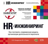 HR - инжиниринг. Как построить современную модель организации деятельности персонала - Вячеслав Кондратьев - E-Book