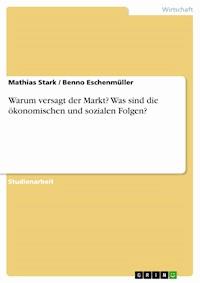 Warum versagt der Markt? Was sind die ökonomischen und sozialen Folgen? - Mathias Stark - E-Book