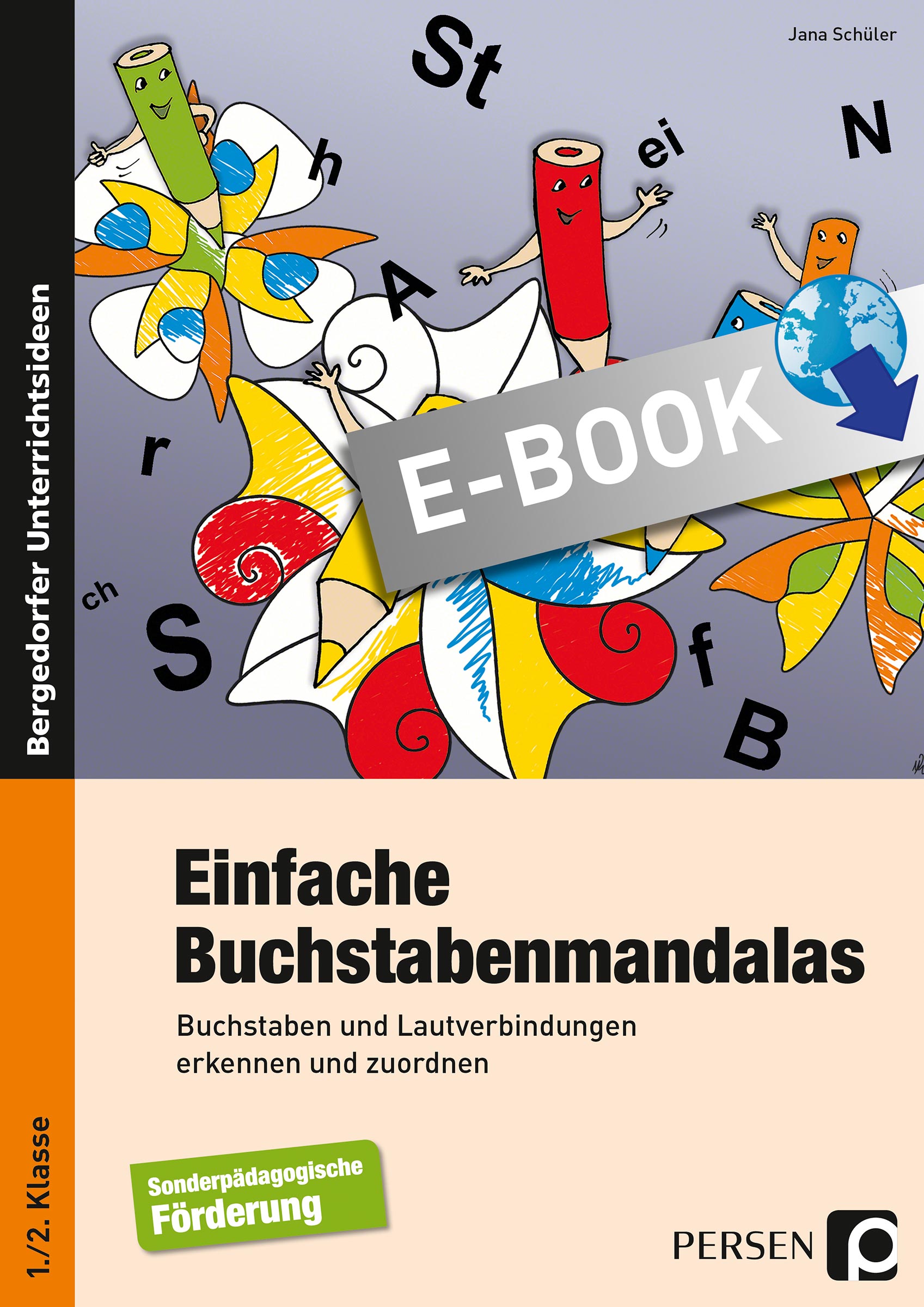 Einfache Buchstabenmandalas - Jana Schüler - E-Book