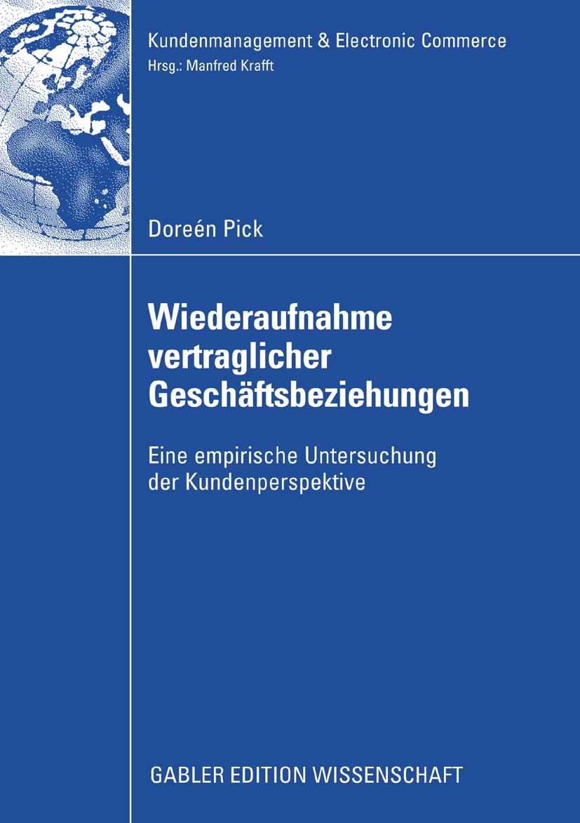 Wiederaufnahme vertraglicher Geschäftsbeziehungen - Doreén Pick - E-Book