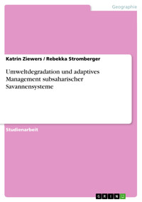 Umweltdegradation und adaptives Management subsaharischer Savannensysteme - Katrin Ziewers - E-Book