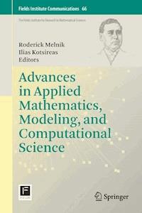 Advances in Applied Mathematics, Modeling, and Computational Science -  - E-Book