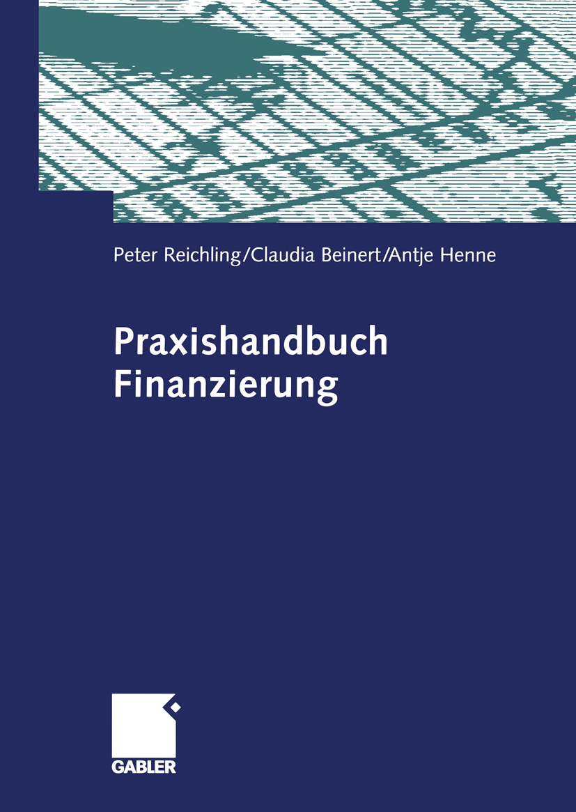 Praxishandbuch Finanzierung - Peter Reichling - E-Book