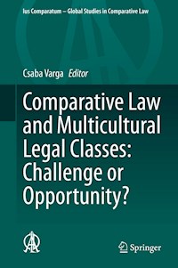 Comparative Law and Multicultural Legal Classes: Challenge or Opportunity? -  - E-Book