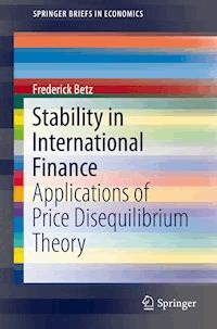 Stability in International Finance - Frederick Betz - E-Book