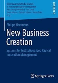 New Business Creation - Philipp Hartmann - E-Book