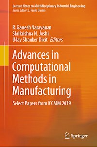 Advances in Computational Methods in Manufacturing -  - E-Book