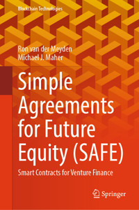 Simple Agreements for Future Equity (SAFE) - Ron van der Meyden - E-Book
