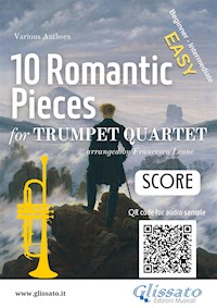 Trumpet Quartet Score of "10 Romantic Pieces" - Johannes Brahms - E-Book