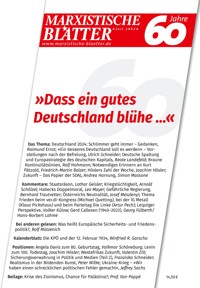 »Dass ein gutes Deutschland blühe …« -  - E-Book
