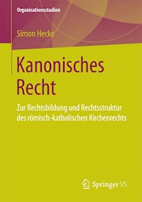 Kanonisches Recht - Simon Hecke - E-Book