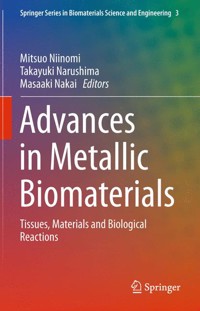 Advances in Metallic Biomaterials -  - E-Book