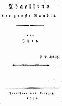 Abaellino der große Bandit - Zschokke, Heinrich - kostenlos E-Book