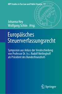 Europäisches Steuerverfassungsrecht -  - E-Book