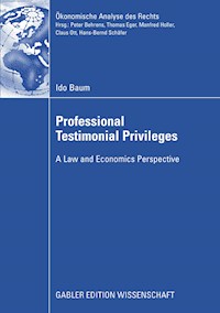Professional Testimonial Privileges - Lev Eppelbaum - E-Book