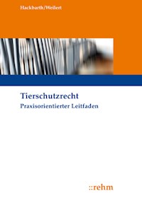 Tierschutzrecht - Hansjoachim Hackbarth - E-Book