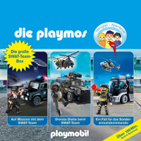 Die Playmos - Das Original Playmobil Hörspiel, Die große SWAT-Team-Box, Folgen 68, 78, 85 - David Bredel - Hörbuch