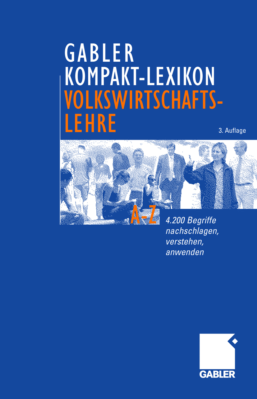 Gabler Kompakt-Lexikon Volkswirtschaftslehre - Dirk Piekenbrock - E-Book