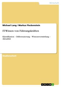 IT-Wissen von Führungskräften - Michael Lang - E-Book