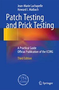 Patch Testing and Prick Testing - Jean-Marie Lachapelle - E-Book