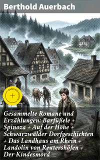 Gesammelte Romane und Erzählungen: Barfüßele + Spinoza + Auf der Höhe + Schwarzwälder Dorfgeschichten + Das Landhaus am Rhein + Landolin von Reutershöfen + Der Kindesmord - Berthold Auerbach - E-Book