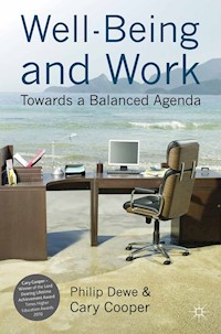 Well-Being and Work - P. Dewe - E-Book
