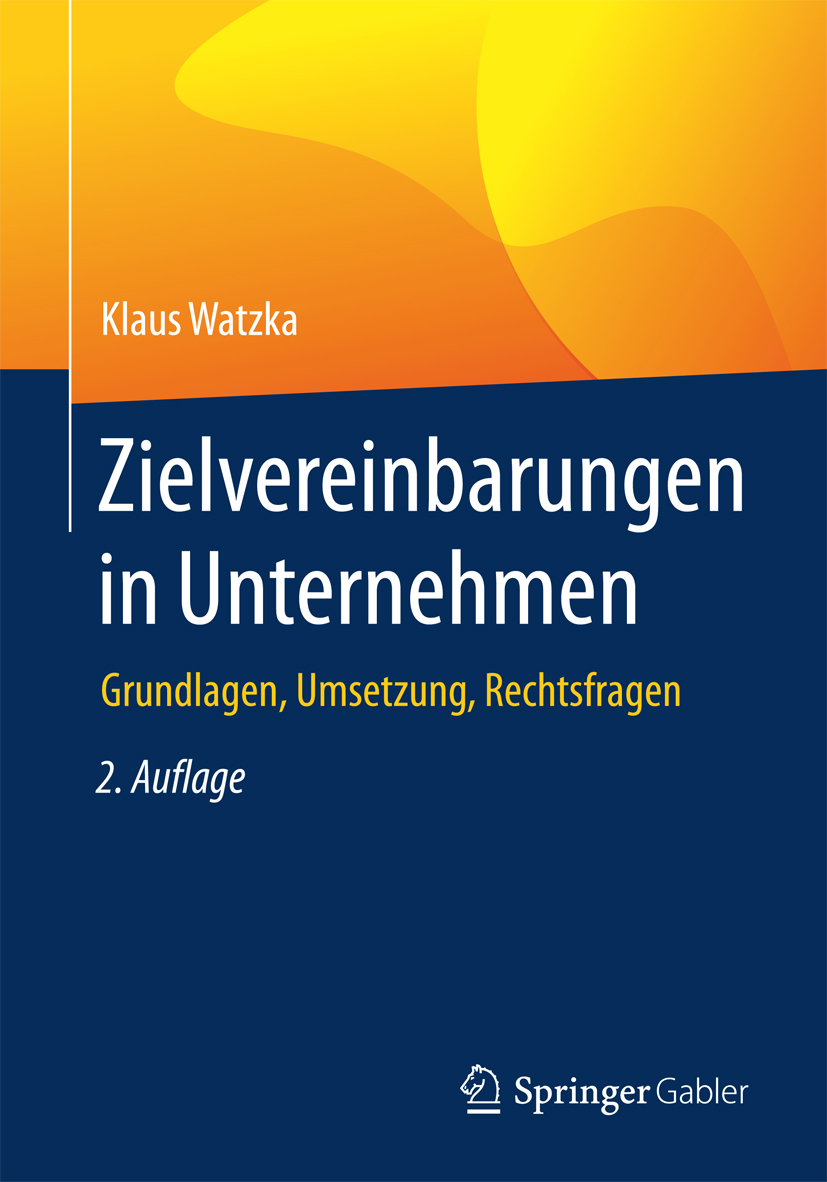Zielvereinbarungen in Unternehmen - Klaus Watzka - E-Book