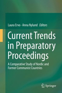 Current Trends in Preparatory Proceedings -  - E-Book