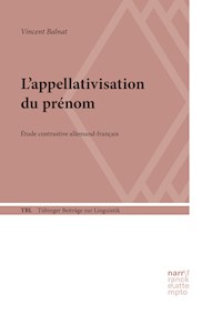 L'appellativisation du prénom - Vincent Balnat - E-Book