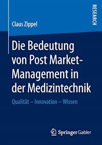 Die Bedeutung von Post Market-Management in der Medizintechnik - Claus Zippel - E-Book
