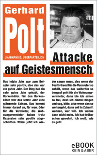 Attacke auf Geistesmensch - Gerhard Polt - E-Book
