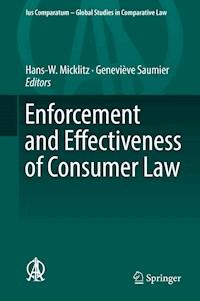 Enforcement and Effectiveness of Consumer Law -  - E-Book