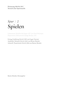 Spur 2 Spielen -  - E-Book
