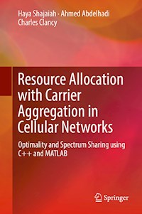 Resource Allocation with Carrier Aggregation in Cellular Networks - Haya Shajaiah - E-Book