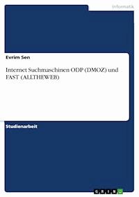 Internet Suchmaschinen ODP (DMOZ) und FAST (ALLTHEWEB) - Evrim Sen - E-Book