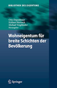 Wohneigentum für breite Schichten der Bevölkerung - - E-Book