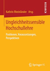 Ungleichheitssensible Hochschullehre -  - E-Book