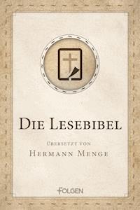 Die Lesebibel - Hermann Menge - E-Book