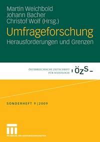 Umfrageforschung -  - E-Book