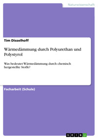 Wärmedämmung durch Polyurethan und Polystyrol - Tim Disselhoff - E-Book