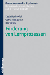 Förderung von Lernprozessen - Katja Mackowiak - E-Book