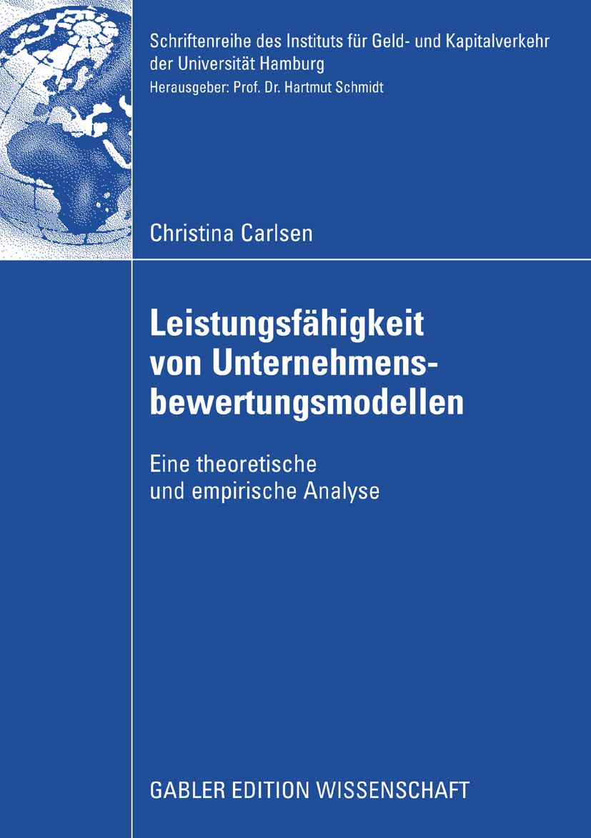 Leistungsfähigkeit von Unternehmensbewertungsmodellen - Christina Carlsen - E-Book
