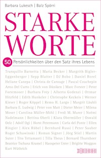 Starke Worte - Barbara Lukesch - E-Book