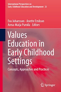 Values Education in Early Childhood Settings -  - E-Book