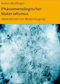 Phänomenologischer Materialismus - Anton Reutlinger - E-Book