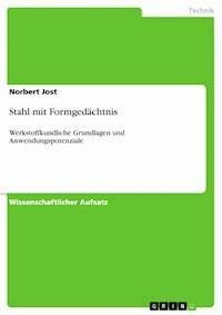 Stahl mit Formgedächtnis - Norbert Jost - E-Book