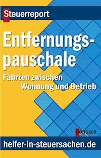 Entfernungspauchale - Friedrich Borrosch - E-Book