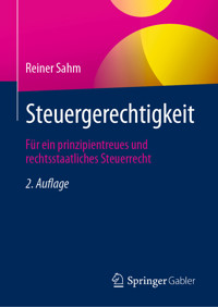 Steuergerechtigkeit - Reiner Sahm - E-Book